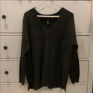 Forever 21 Dark Olive Sweater